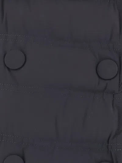 Aspesi Double-breasted Casual Jacket In Black