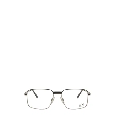 Cazal Square-frame Glasses In Metallic