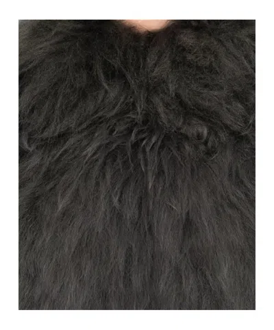 Alaïa Long Sleeve Jacket In Gray