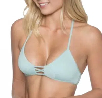 B Swim Beach Side Top In Dawn Blue In Blue