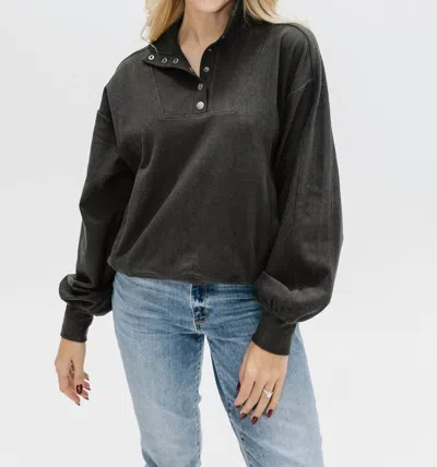 Rae Mode Maven Long Sleeve Jacket - Plus In Charcoal In Black