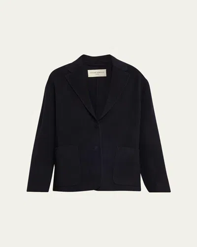 Officine Generale Malgosia Jacket In Blue