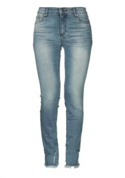 Armani Exchange Women's Slim Fit Jeans In Blue In Blue