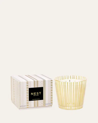 Nest New York Winter Chai Three-wick Candle In Brown