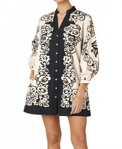 Cleobella Lilian Mini Dress In Botanico Print In Multi