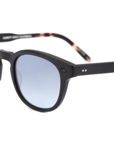 Shop Garrett Leight 'warren' Sunglasses In Black