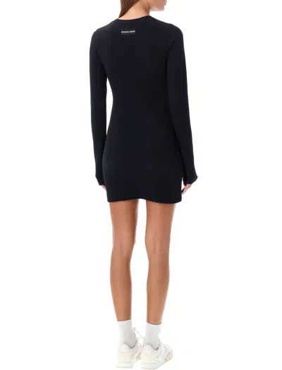 Marine Serre Dress In Black
