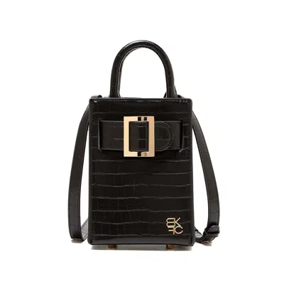 Mkf Collection By Mia K Shannon Mini Crossbody Phone Bag Women's Handbag In Black