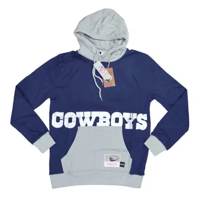 Mitchell & Ness Men's Dallas Cowboys Nfl Throwbacks Hoodie Sweatshirt In Blue In Blue
