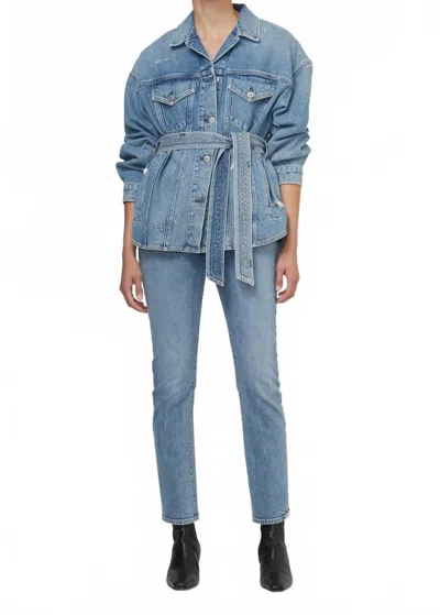 Citizen Of Humanity Skyla Mid Rise Cigarette Jean In Mirja In Multi