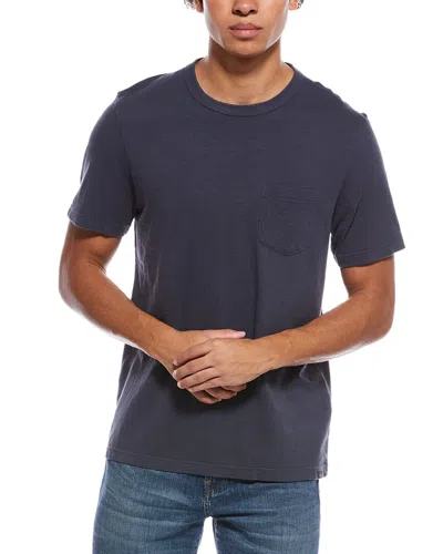 Faherty Sunwashed Knoxville T-shirt In Blue