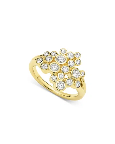 Lagos 18k Yellow Gold Fizz Diamond Bezel Cluster Ring In Gold
