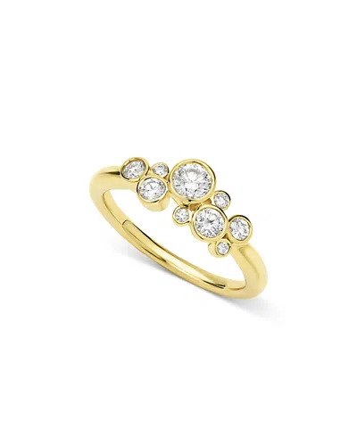 Lagos 18k Yellow Gold Fizz Diamond Bezel Cluster Ring In Gold