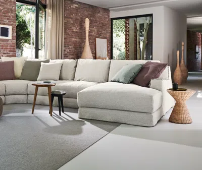 Gervasoni 1882 Seating Beige Uni In Brown