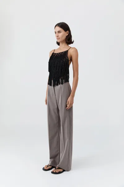 St Agni Oupa Pintuck Pants In Brown