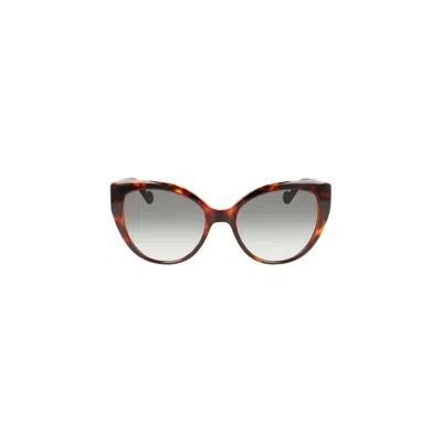 Liu •jo Brown Bio Injected Sunglass In Brown