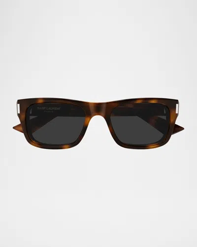 Saint Laurent Full-frame Sunglasses In Brown