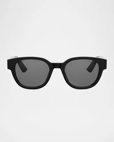 Dior Christian  Label R1i Sunglasses In Black