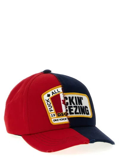 Dsquared2 Better X  Capsule Cap In Blue