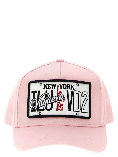 Dsquared2 Vaquera X  Capsule Cap In Pink