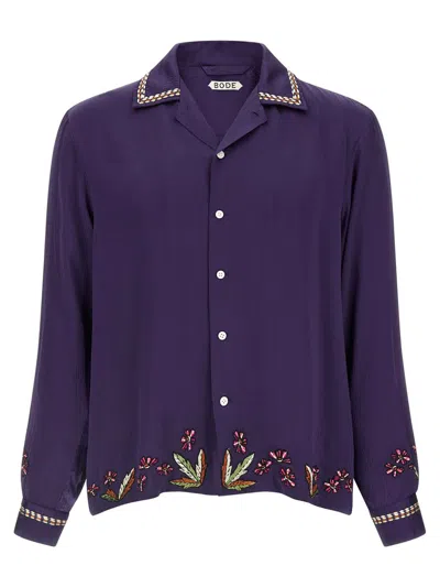 Bode Dream Souvenir Shirt In Blue