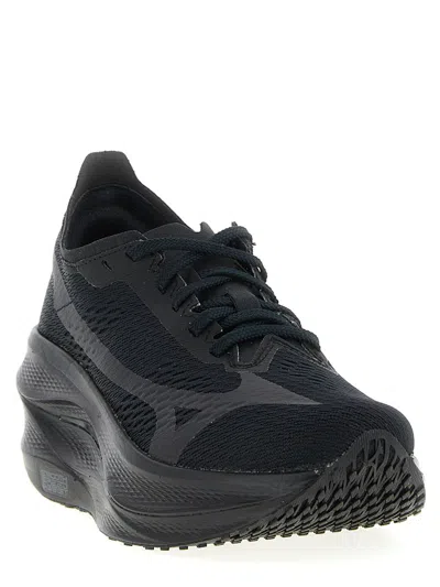 Comme Des Garçons Cdg X Mizuno Wave Rebellion Pro 3 Sneakers In Black