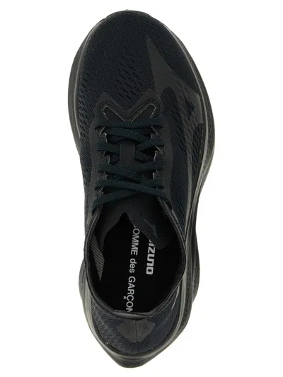 Comme Des Garçons Cdg X Mizuno Wave Rebellion Pro 3 Sneakers In Black