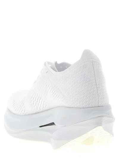 Comme Des Garçons X Mizuno Wave Rebellion Pro 3 Openwork Sneakers In White