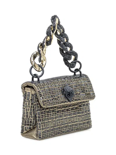 Kurt Geiger Mini Kensington Chain Shoulder Bag In Gold