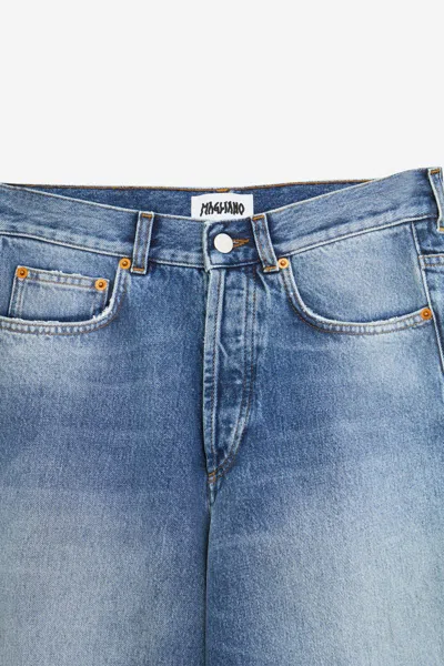 Magliano Flattone Denim Jeans In Blue