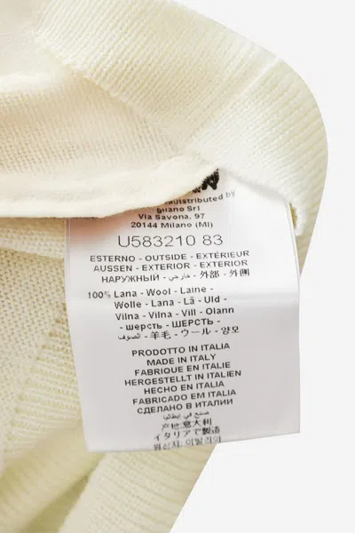 Magliano Baseball Crop Knit Longsleeve In Multi