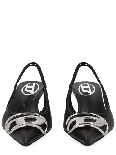 Diesel Sandal "d-venus Sb 40" In Black