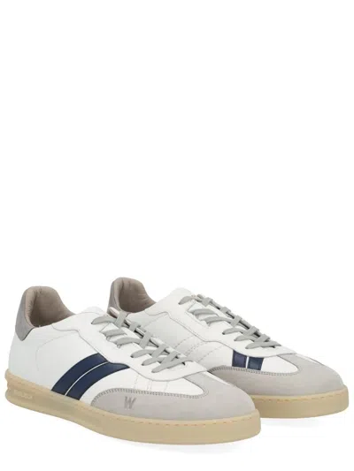 Woolrich Low-top Sneakers With Round Toe And Stripes In Multi