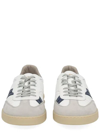 Woolrich Low-top Sneakers With Round Toe And Stripes In Multi