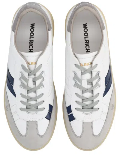 Woolrich Low-top Sneakers With Round Toe And Stripes In Multi