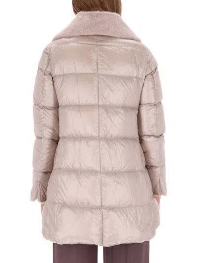 Herno Down Jacket A-shape In Neutral