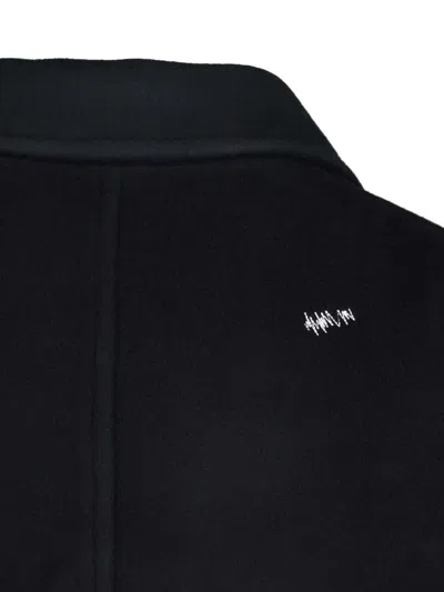 Ader Error Double-breasted Jacket Flap Pockets In Black