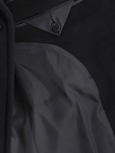 Ader Error Double-breasted Jacket Flap Pockets In Black