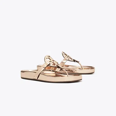 Tory Burch Miller Cloud Slides In Gold
