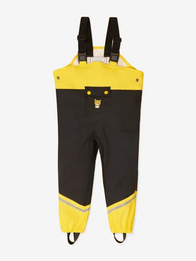 Roarsome Kids Dash The Leopard Waterproof Trousers In Multi