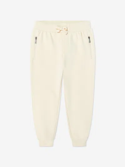 Moschino Kids Teddy Bear Logo Joggers In White
