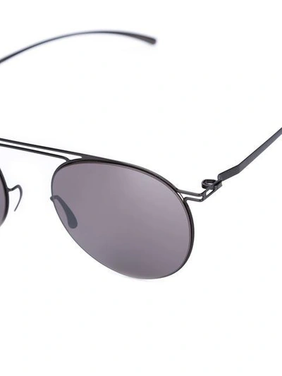 Shop Mykita X Maison Margiela 'mmesse009' Sunglasses In Grey