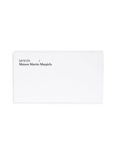 Shop Mykita X Maison Margiela 'mmesse009' Sunglasses In Grey