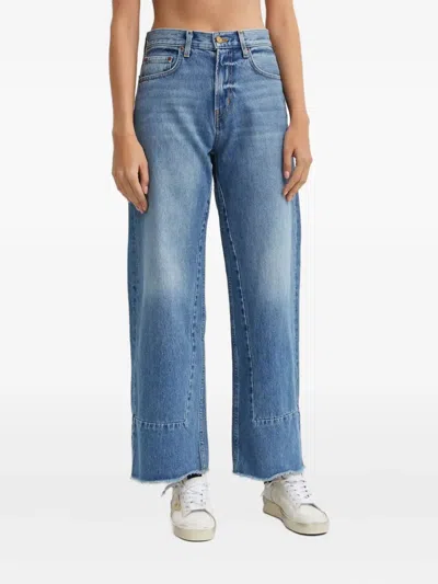 B Sides Marcel Culotte Jeans In Blue