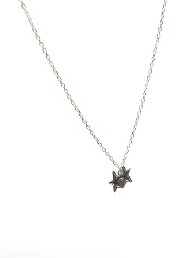 Twojeys Tilted Necklace In Silver