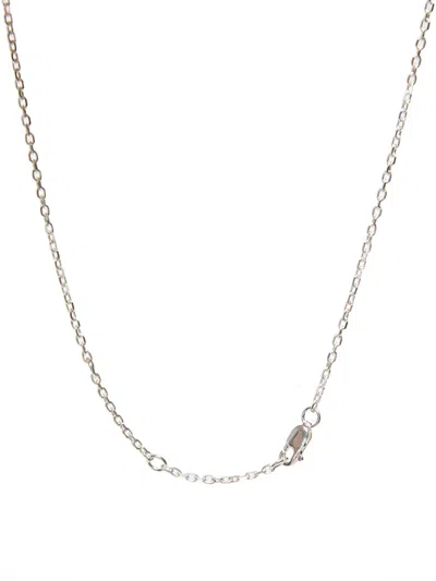 Twojeys Tilted Necklace In Silver