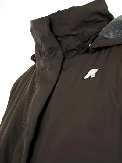 K-way Sonja Hooded Parka In Neutral