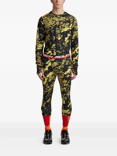 Aztech Mountain Aztech Printed Top In Black