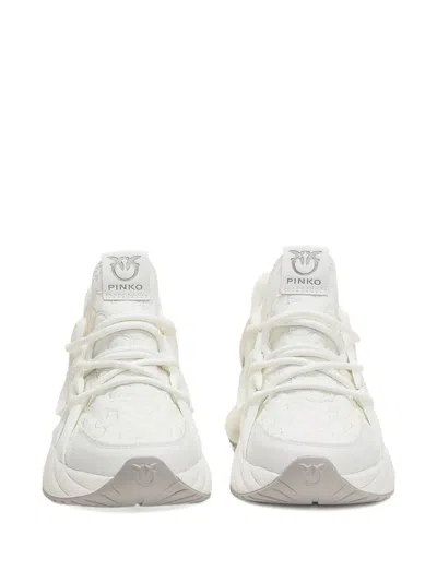 Pinko Kenzo Kourt Curve Sneakers In White