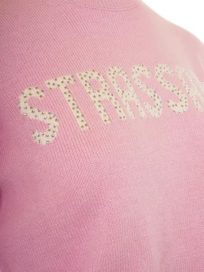 Mc2 Saint Barth New Crewneck Sweater In Pink